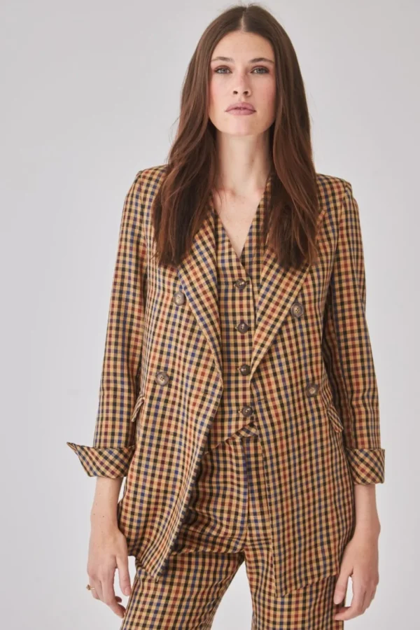 BLAZER MANUEL MARRON*Coosy Clearance
