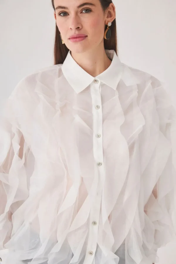 CAMISA FELICIANA BLANCO*Coosy Hot