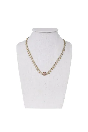 COLLAR PIEDRASROSA*Coosy Hot