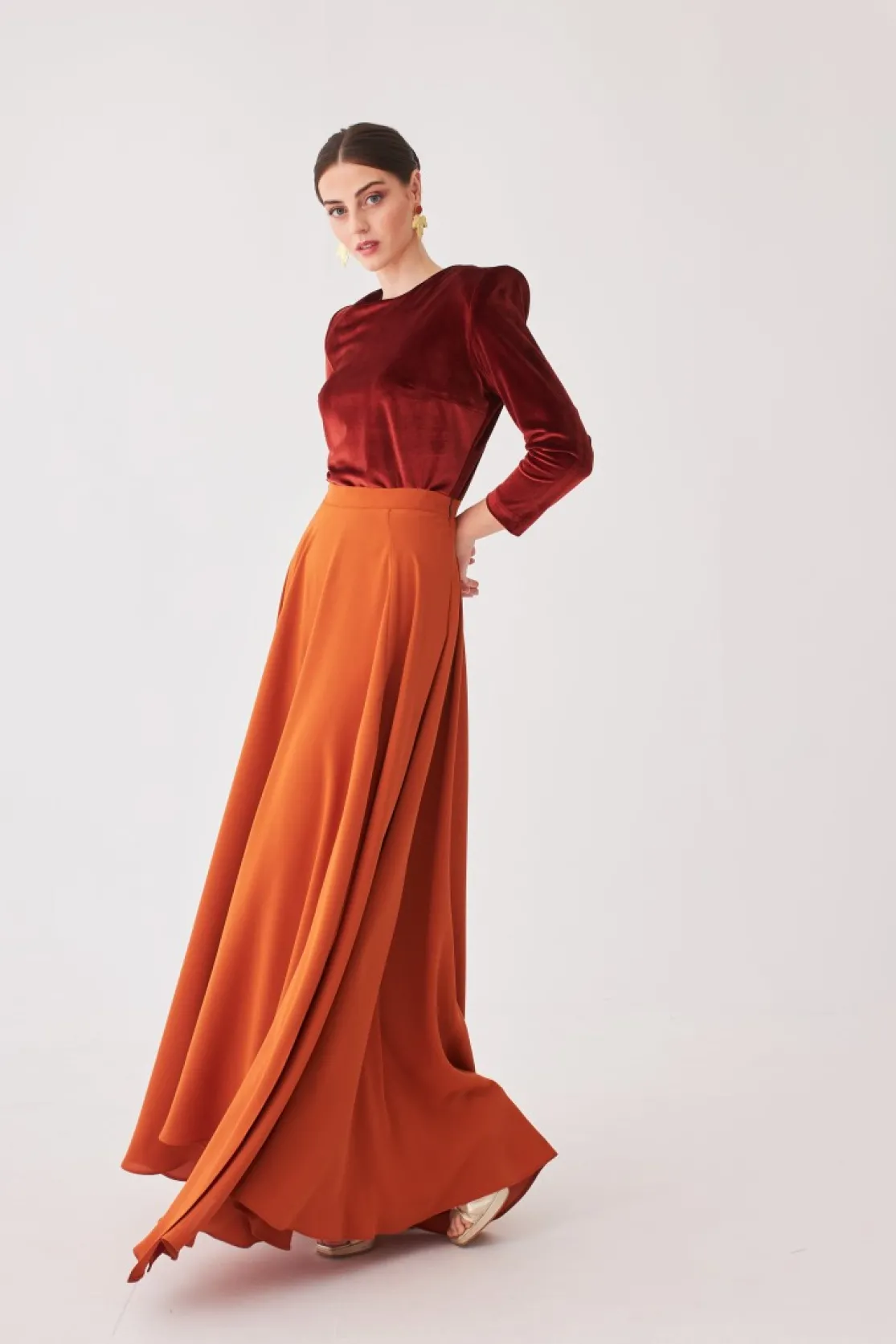 FALDA LAURAMBNARANJA*Coosy Clearance