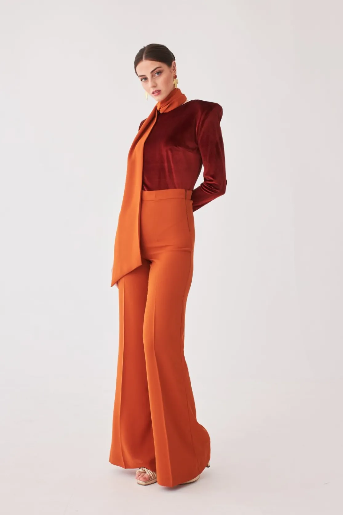 PANTALON LAURAMBNARANJA*Coosy Fashion