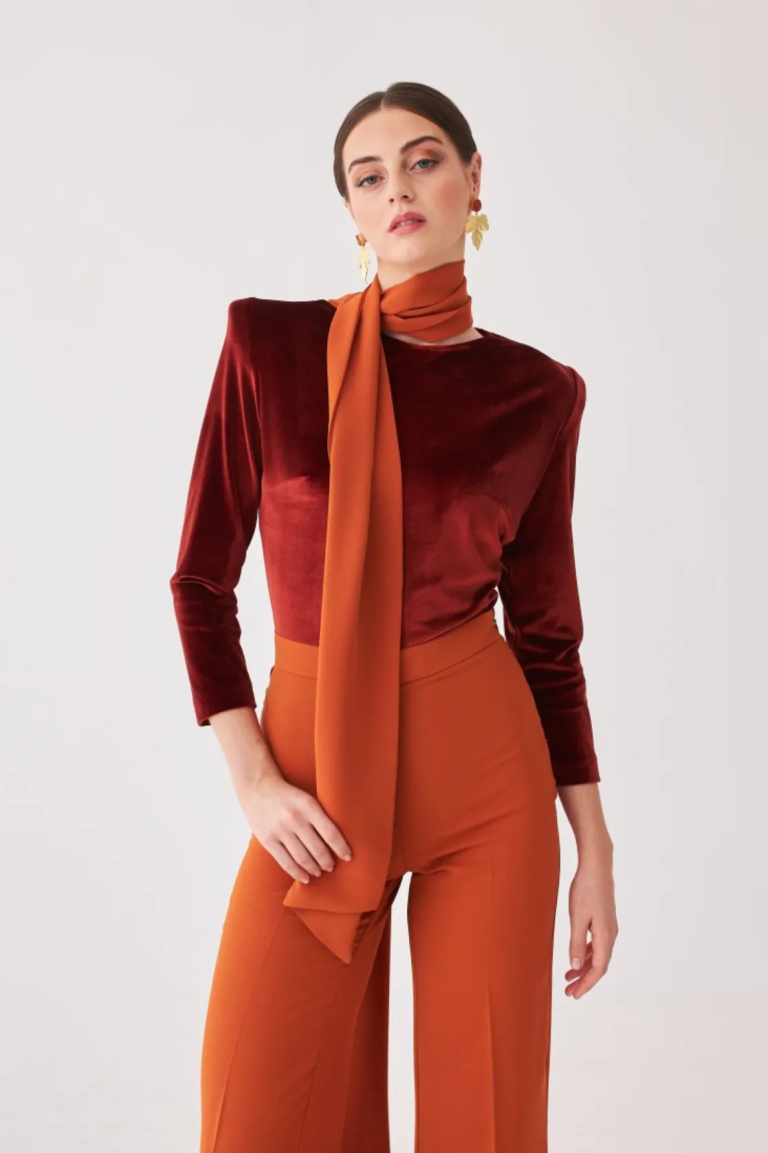 PANTALON LAURAMBNARANJA*Coosy Fashion