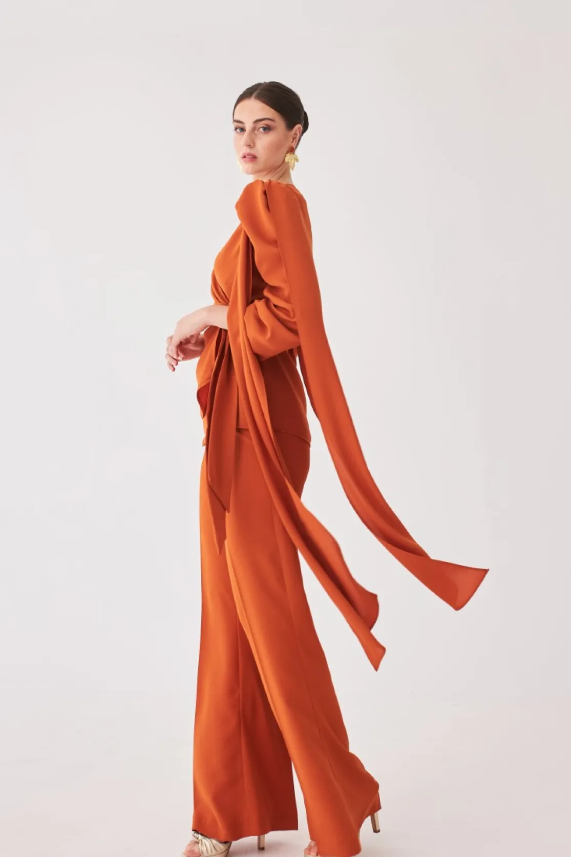 PANTALON LAURAMBNARANJA*Coosy Fashion