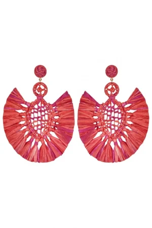 PENDIENTES ANDALUSÍROJO*Coosy Cheap
