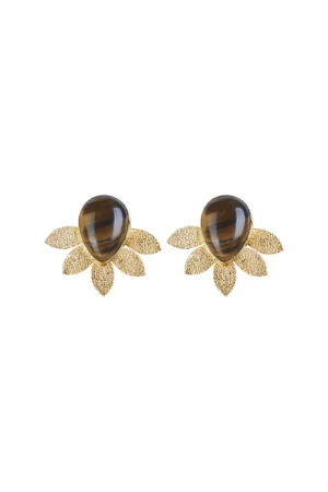 PENDIENTES CELESTEMARRON*Coosy Fashion