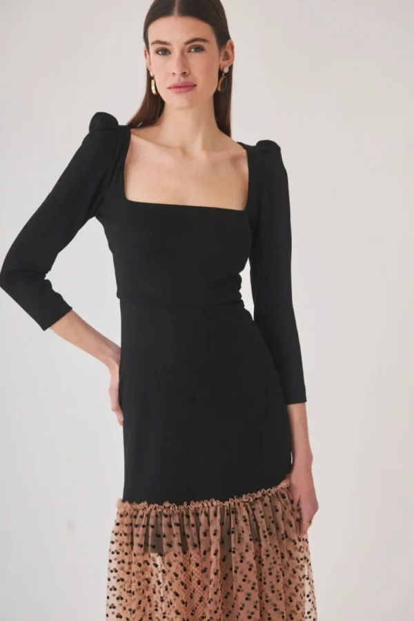 Vestido Anselmo Negro | *Coosy Online