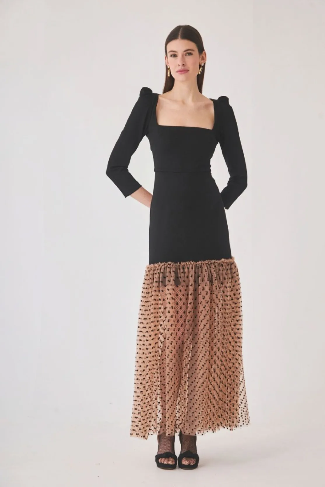 Vestido Anselmo Negro | *Coosy Online