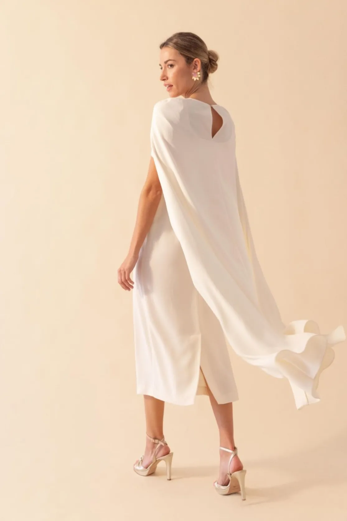VESTIDO ANTONINABLANCO*Coosy Clearance