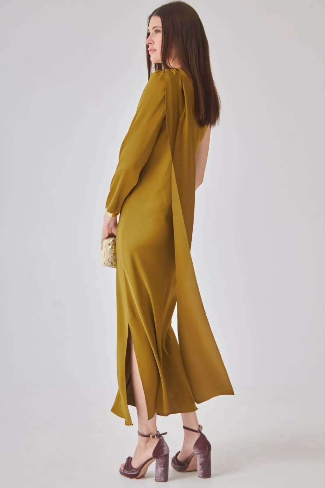 Vestido Ashan Oliva | *Coosy Fashion