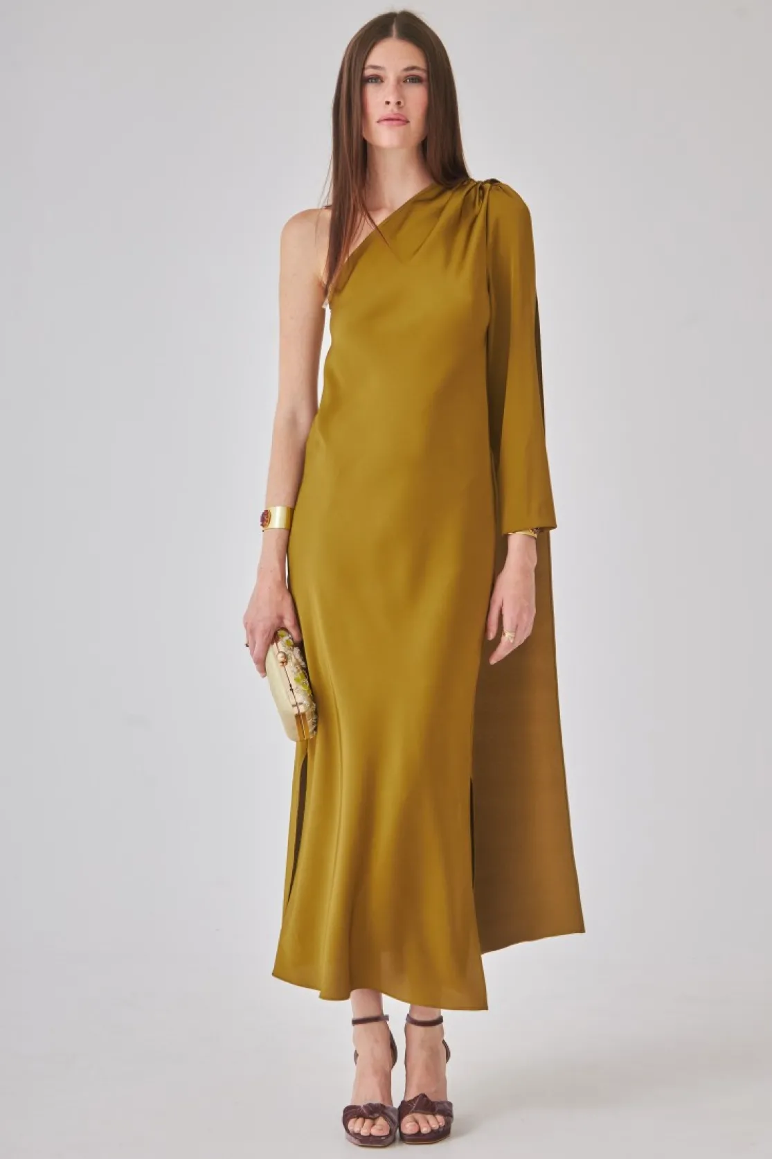 Vestido Ashan Oliva | *Coosy Fashion