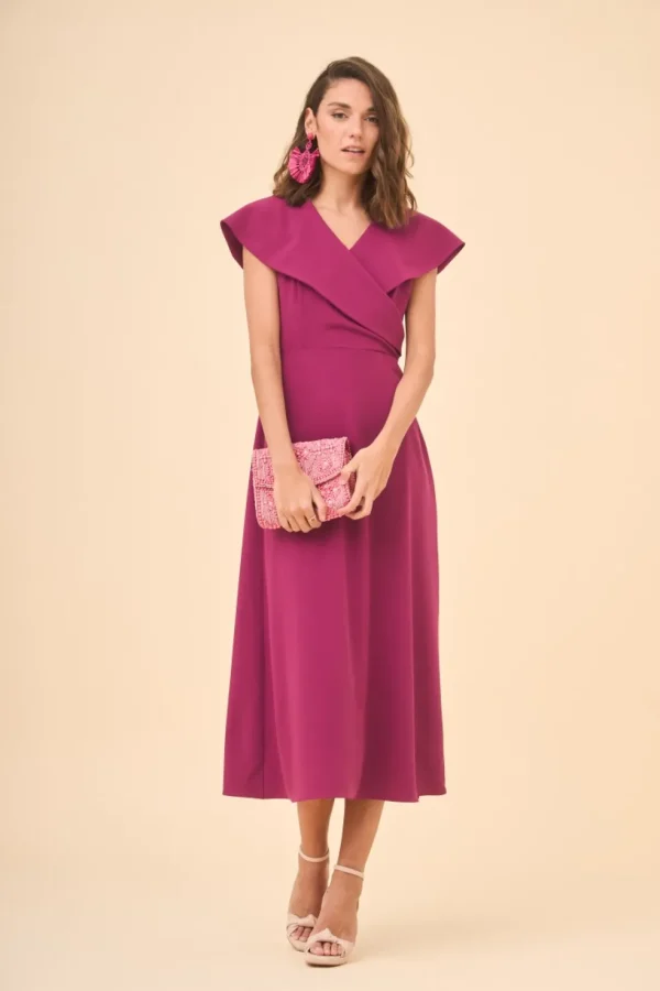 VESTIDO ATHENEABERENJENA*Coosy Cheap