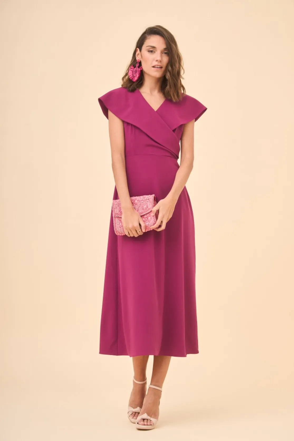 VESTIDO ATHENEABERENJENA*Coosy Cheap