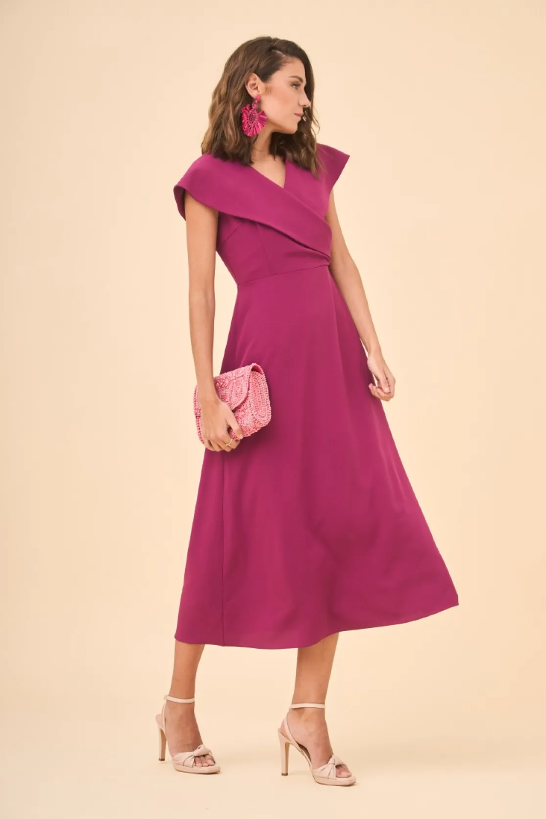 VESTIDO ATHENEABERENJENA*Coosy Cheap