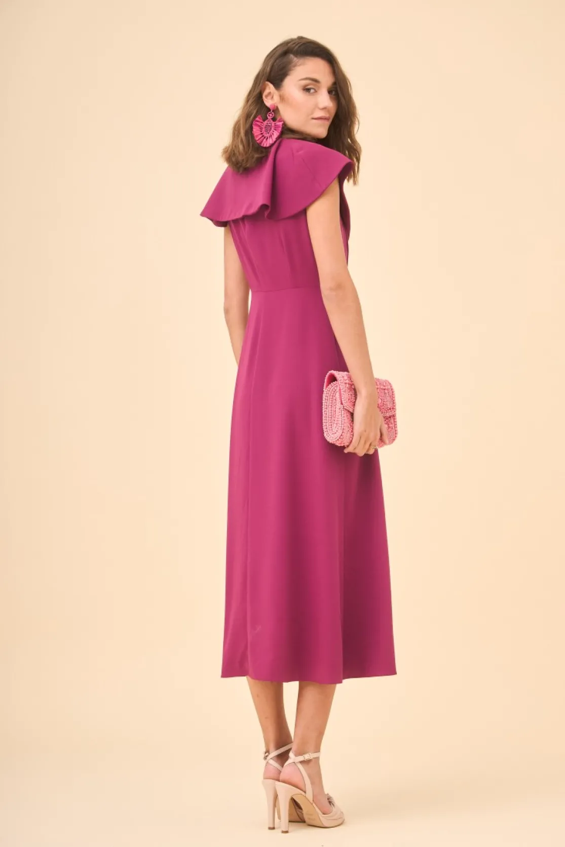 VESTIDO ATHENEABERENJENA*Coosy Cheap