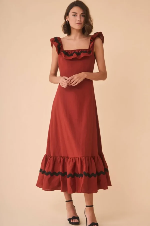 VESTIDO CARLOTTASCALDERO*Coosy Store