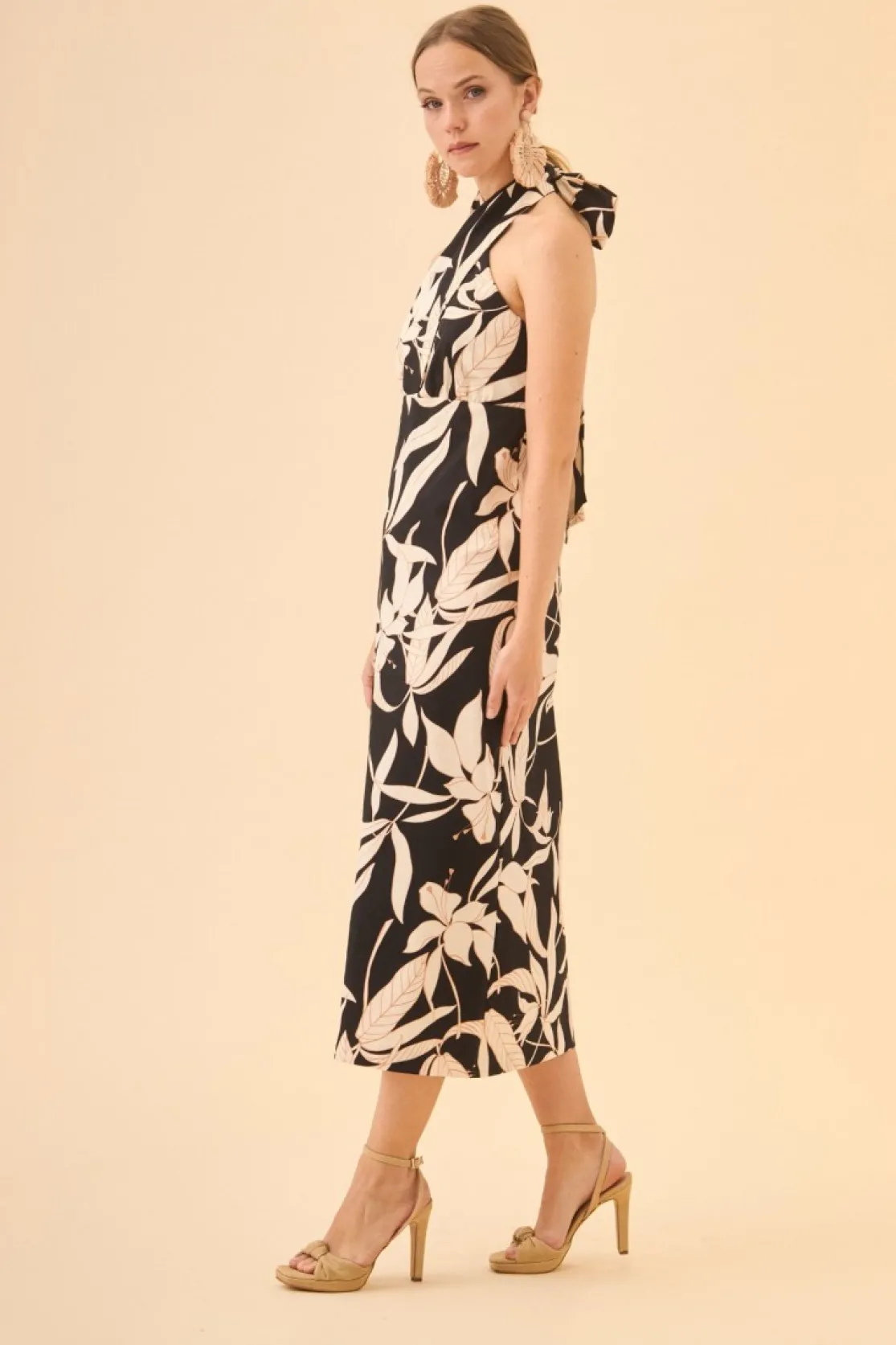 Vestido Catrinbeige Negro | *Coosy Discount