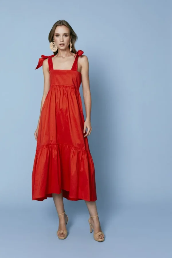 VESTIDO COLINNARANJA*Coosy Flash Sale