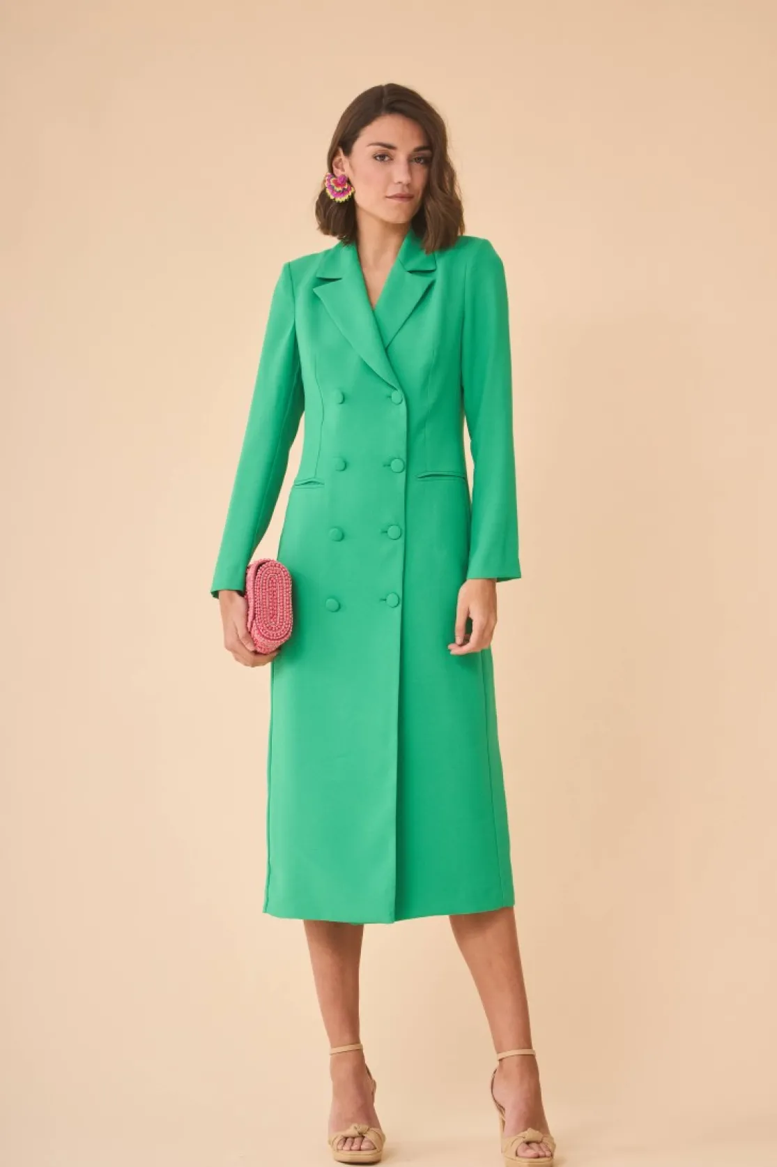 VESTIDO DOMINICAVERDE*Coosy Flash Sale