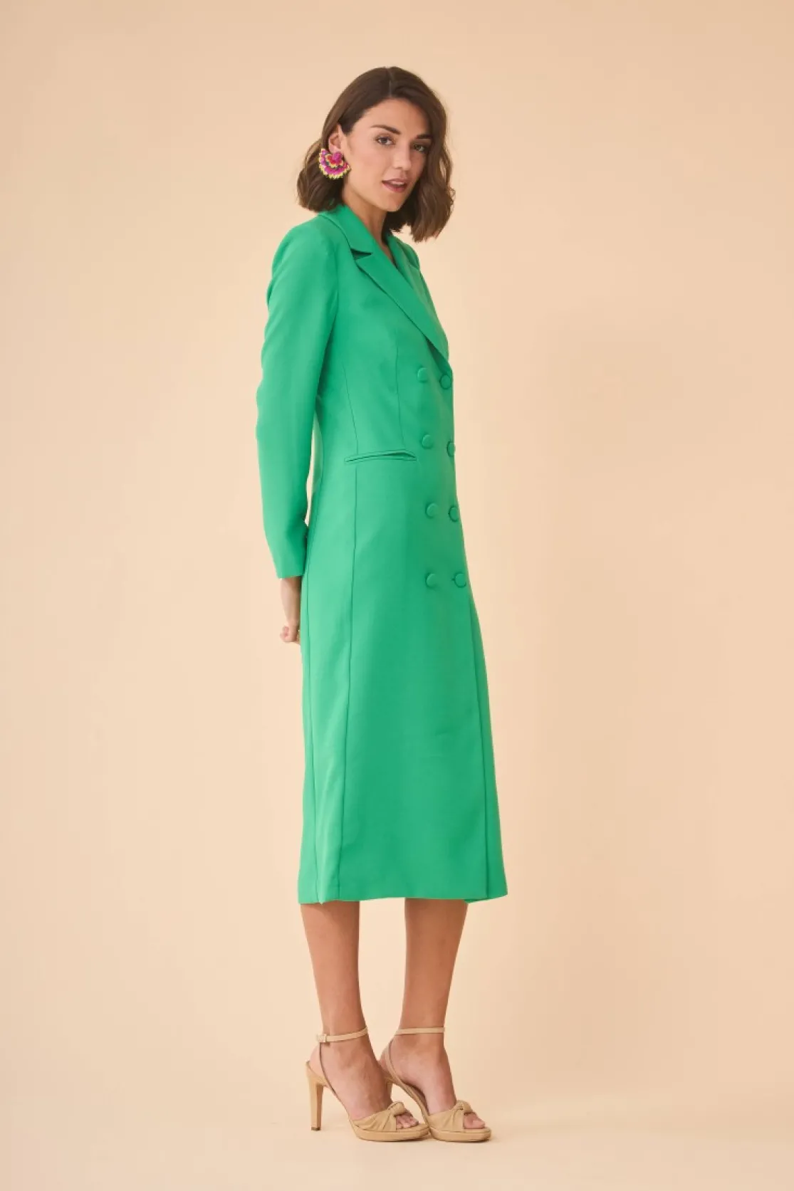 VESTIDO DOMINICAVERDE*Coosy Flash Sale