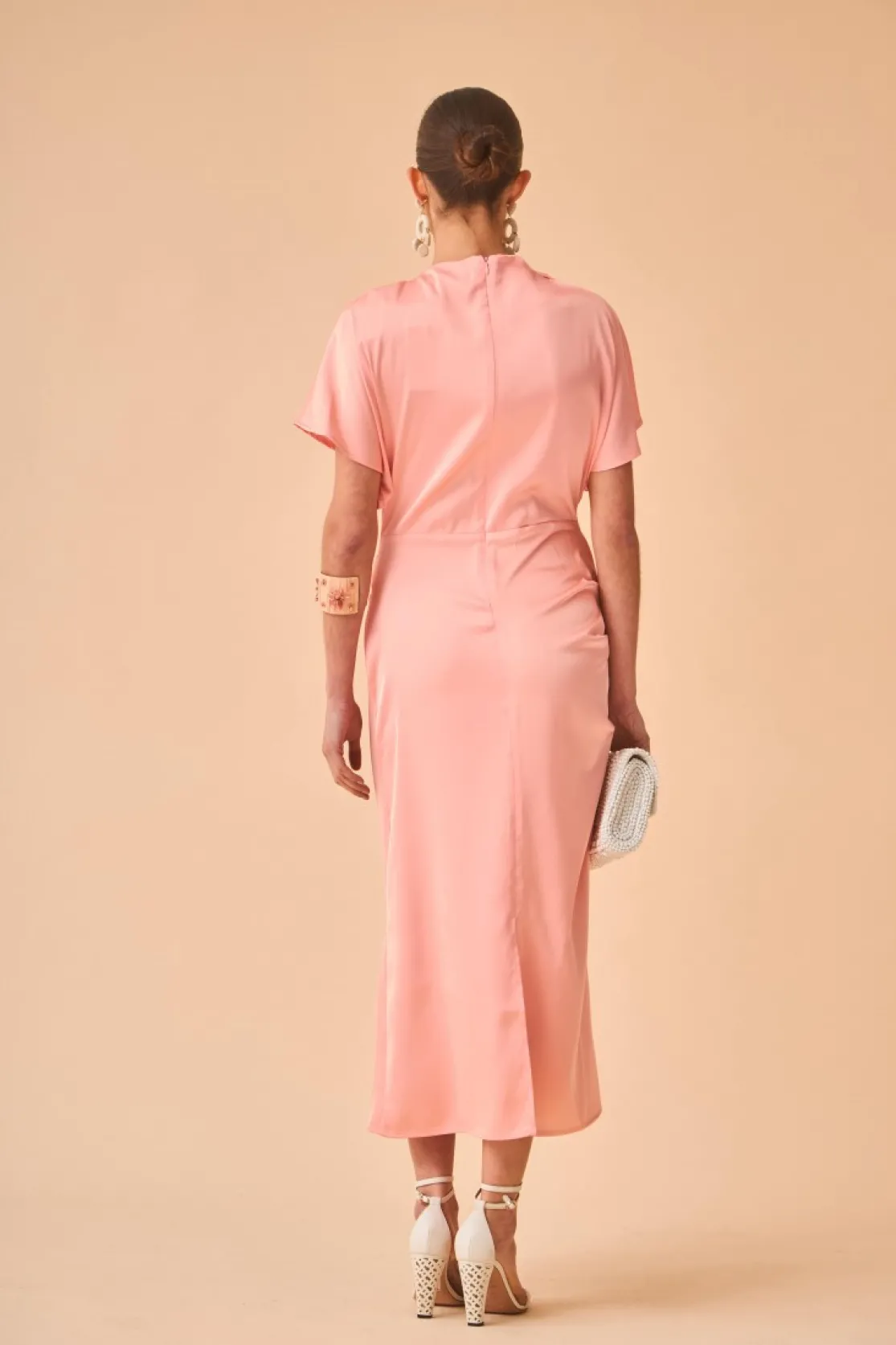 VESTIDO ELBA SALMON*Coosy Outlet