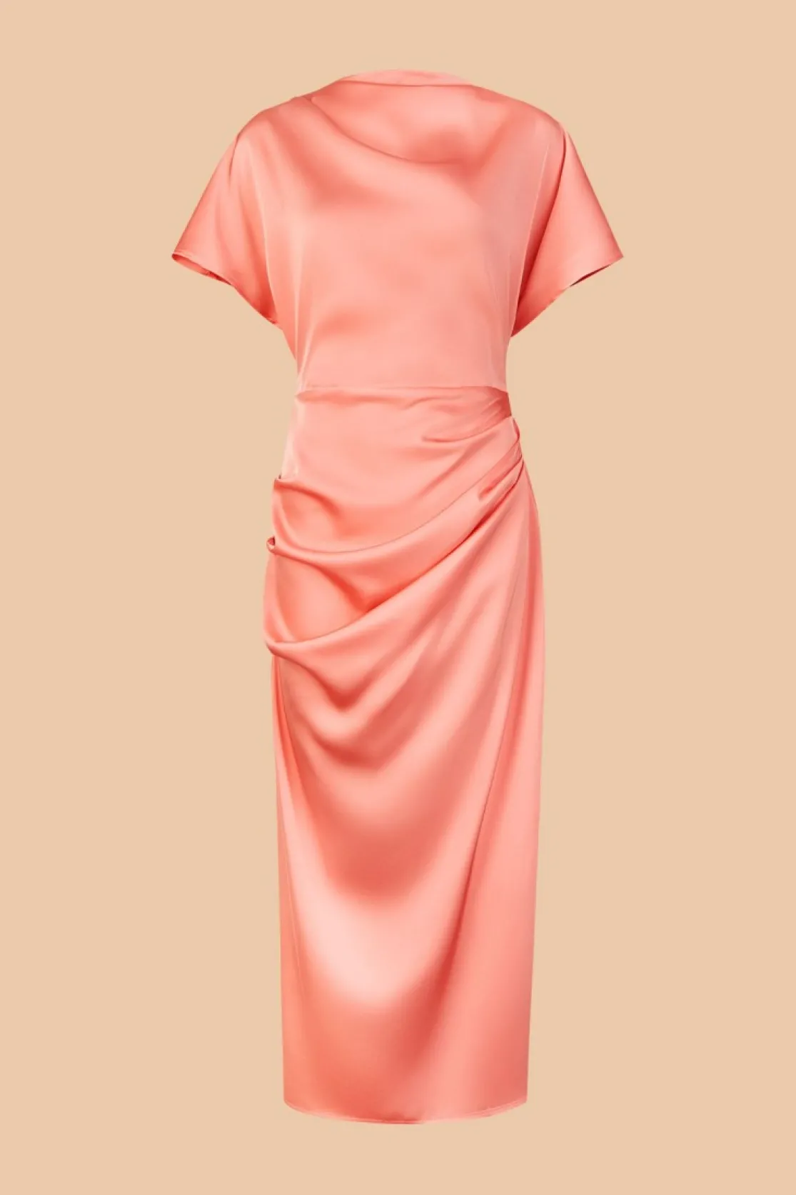 VESTIDO ELBA SALMON*Coosy Outlet