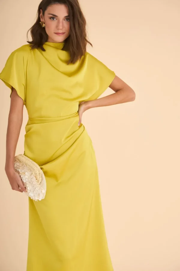 VESTIDO ELBAMOSTAZA*Coosy Flash Sale