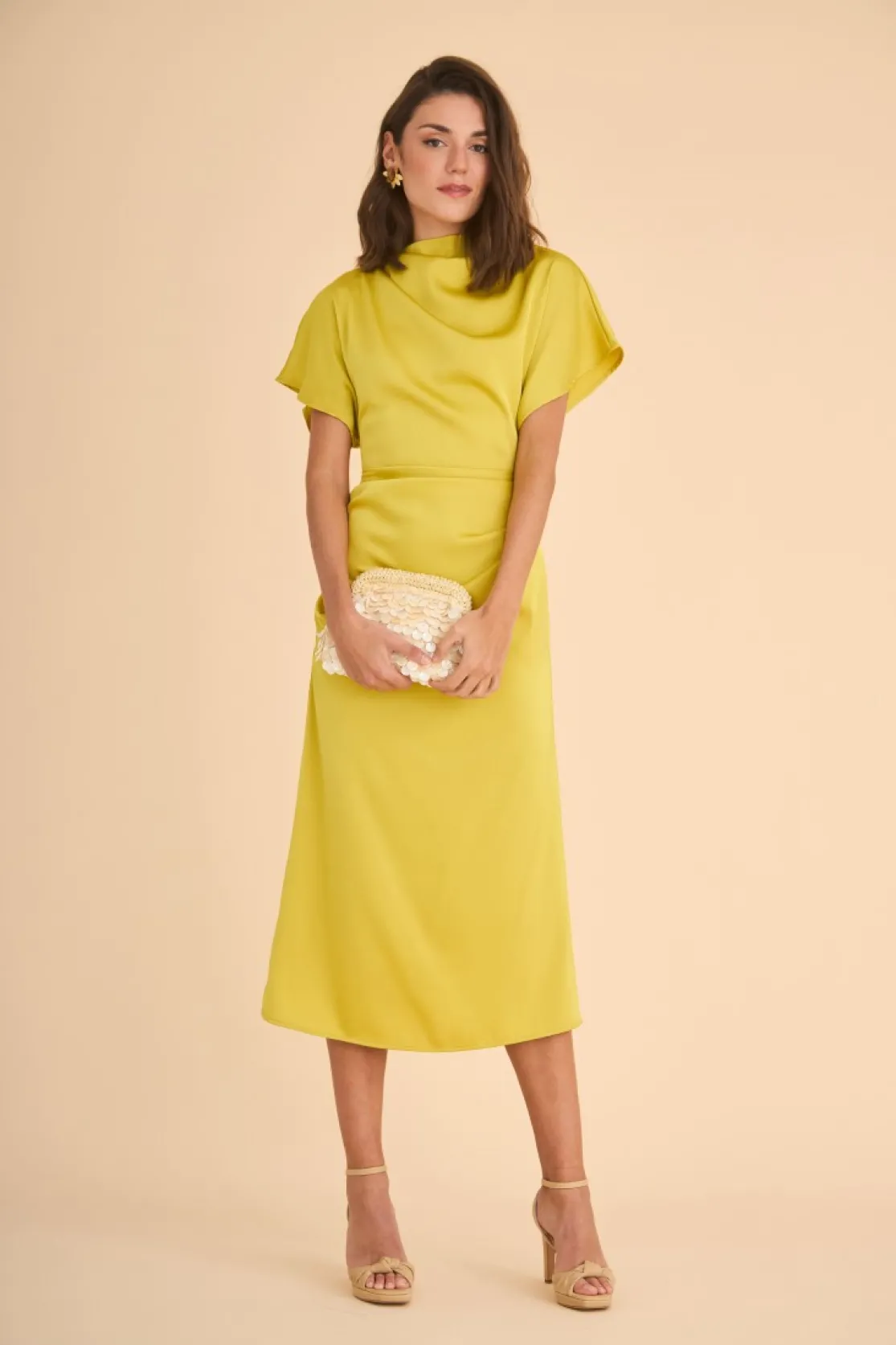 VESTIDO ELBAMOSTAZA*Coosy Flash Sale