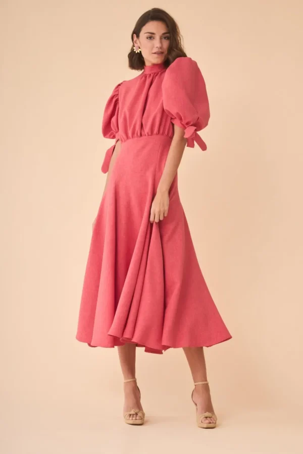 VESTIDO ELENAROSA*Coosy Fashion