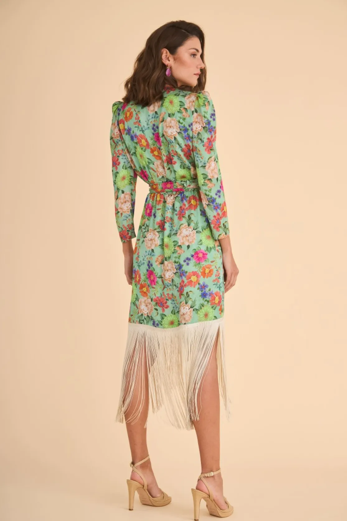 VESTIDO FIESTA DAMIANEST. VERDE*Coosy Hot