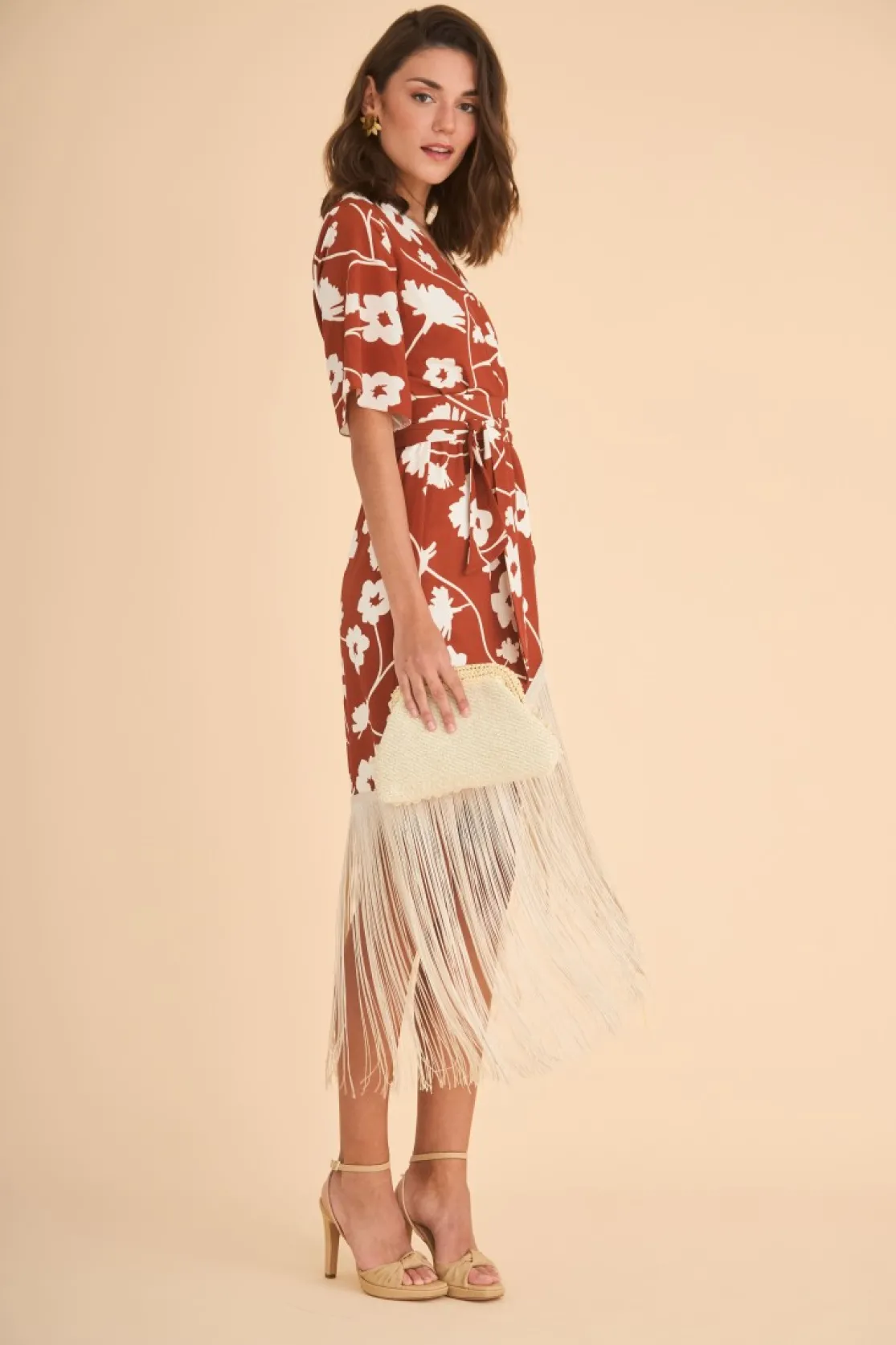 Vestido Largo Tildaest Marrón | *Coosy Hot