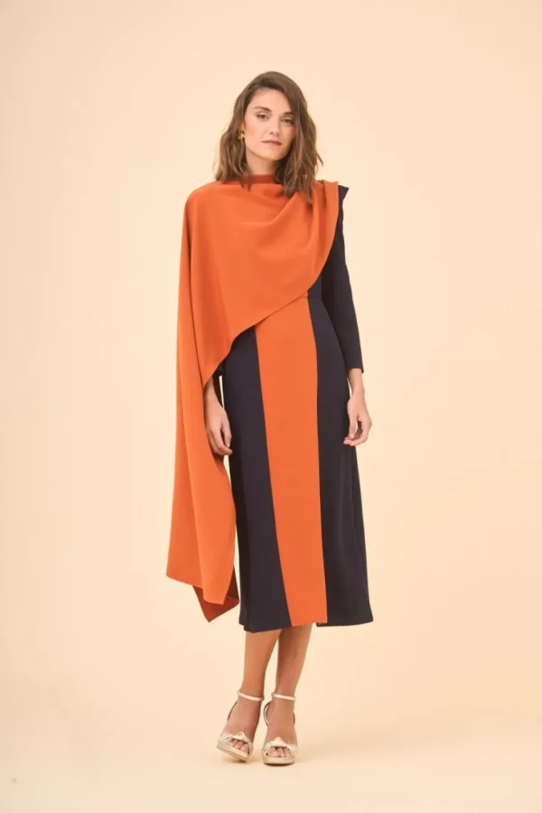 Vestido Luca Marino Teja | *Coosy Best Sale