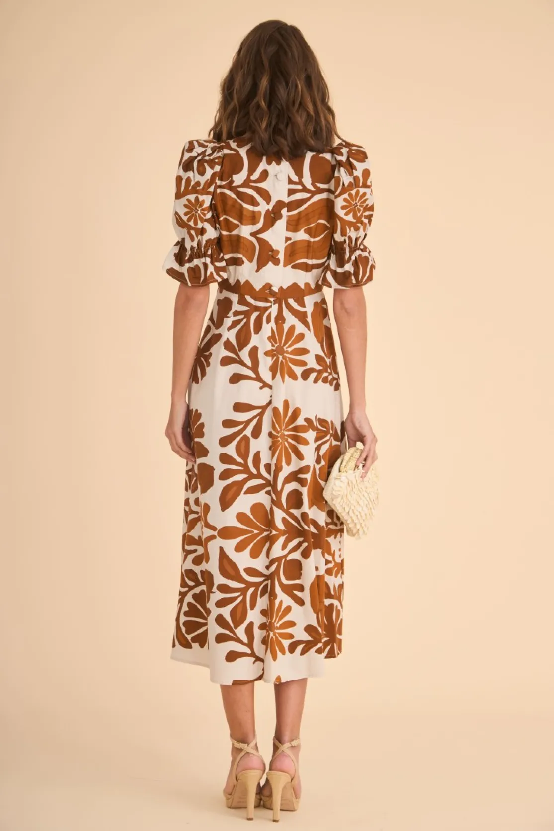 VESTIDO PALOMAEST. MARRON*Coosy Store