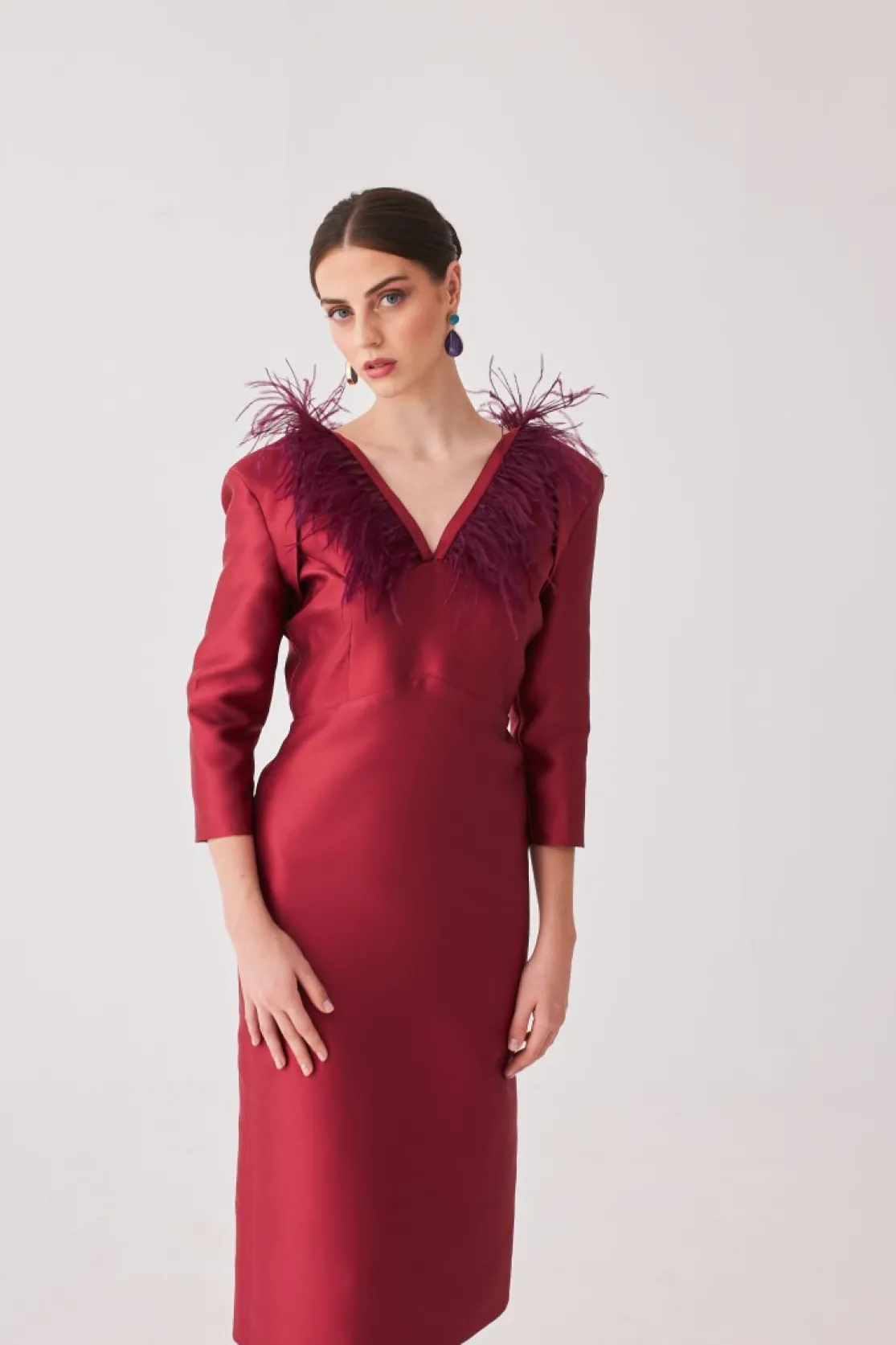 Vestido Rocio Mb Burdeos | *Coosy Cheap