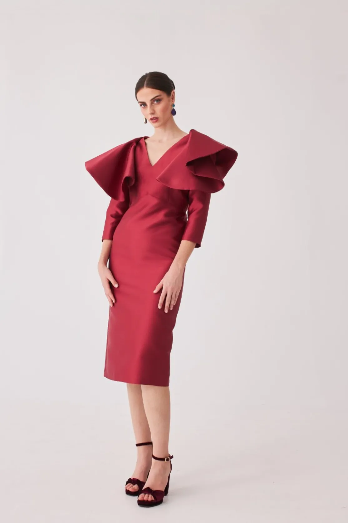 Vestido Rocio Mb Burdeos | *Coosy Cheap