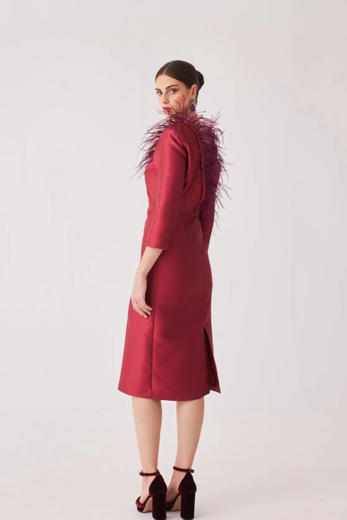 Vestido Rocio Mb Burdeos | *Coosy Cheap