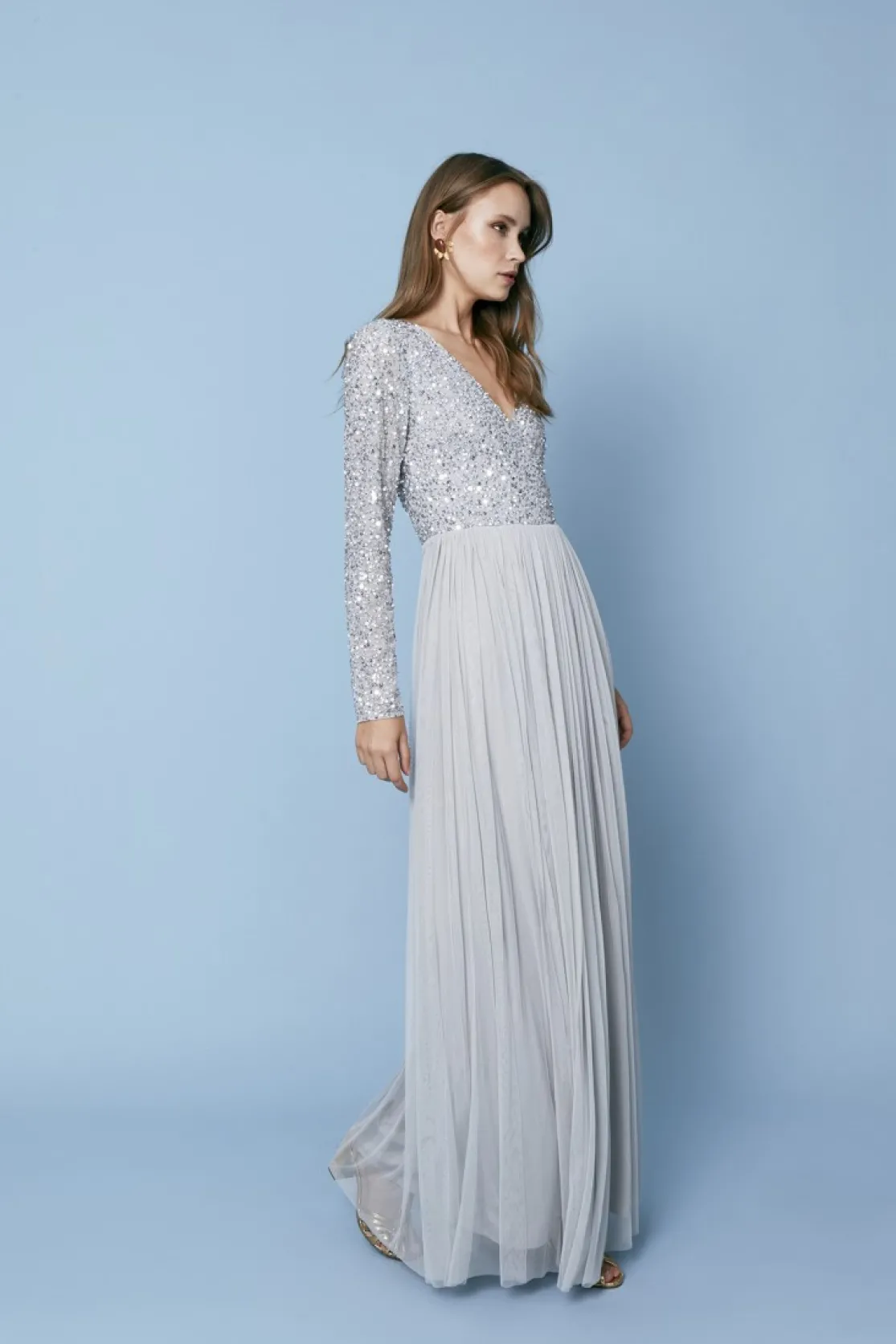 VESTIDO ROMEAAGUAMARINA*Coosy Best Sale