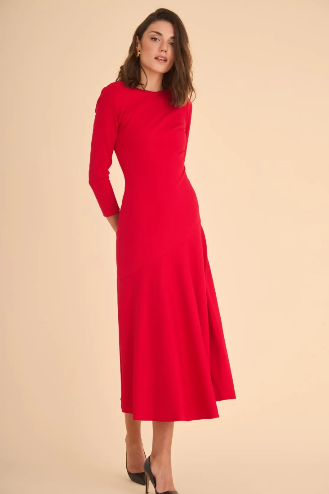 Vestido Rose Rojo | *Coosy Sale