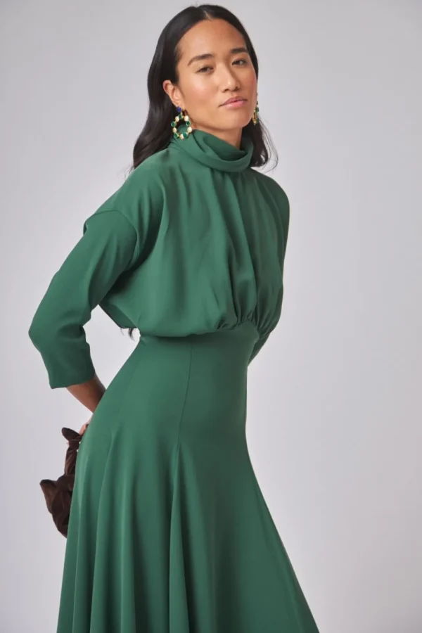 VESTIDO SANTINA VERDE*Coosy Shop