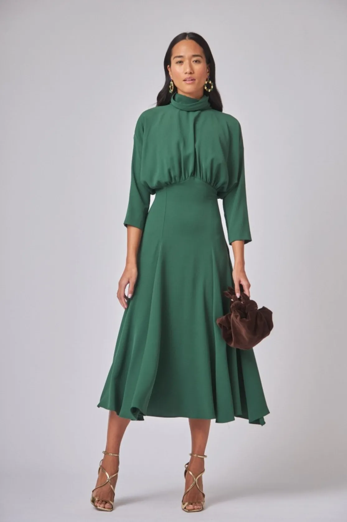 VESTIDO SANTINA VERDE*Coosy Shop