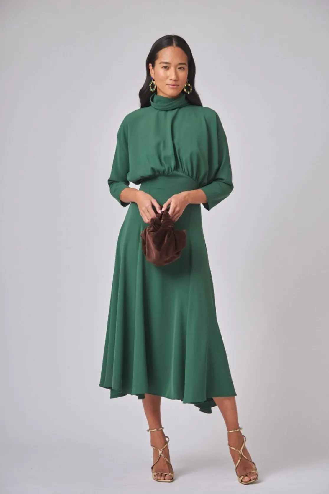 VESTIDO SANTINA VERDE*Coosy Shop